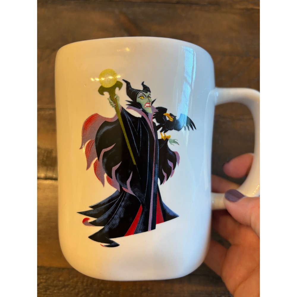 Rae Dunn Mug 2022 Disney Villains Maleficent Mistress Of Evil Double-Sided Cup